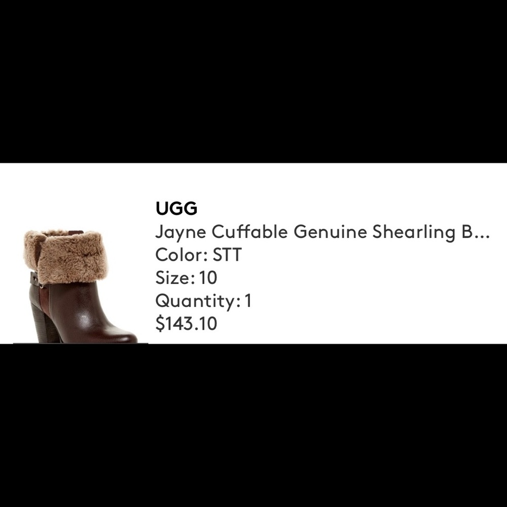 Ugg boots worn once